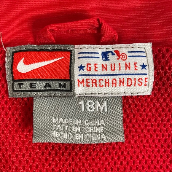 Nike MLB Boston Red Sox Full Zip Windbreaker Jacket Toddler 18 Months Baseball - Picture 11 of 16